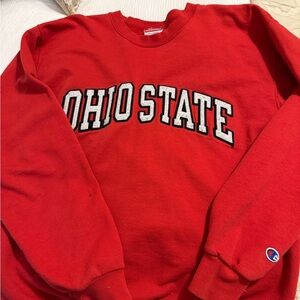 Champion Red Sweatshirt